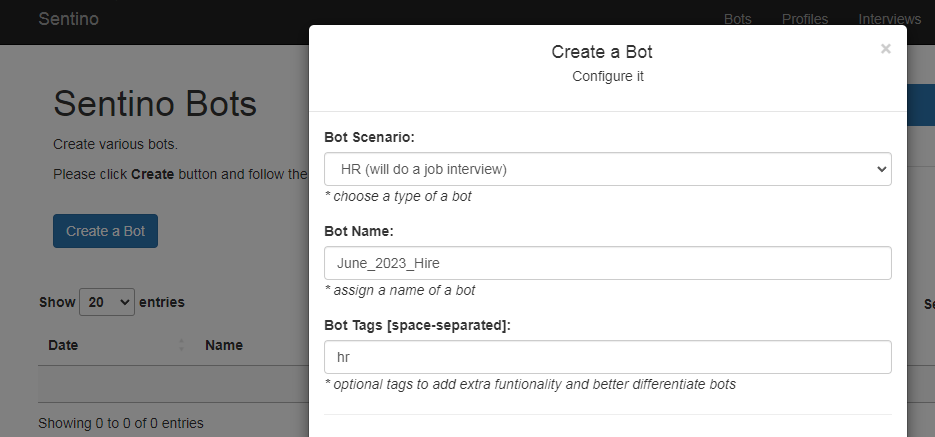 Configuring a Chatbot from a Fleet of Psychological Chatbots