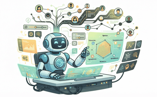 Dynamic Personality Profiling from Sentino